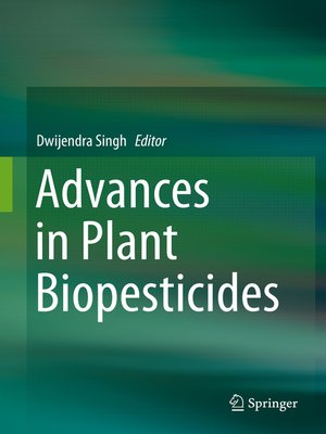 cover image of Advances in Plant Biopesticides